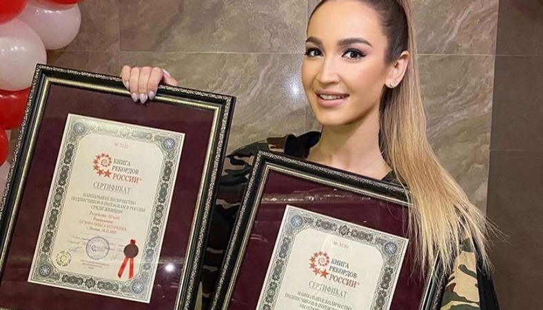 Ольга Бузова дважды вошла в книгу рекордов Гинесса!