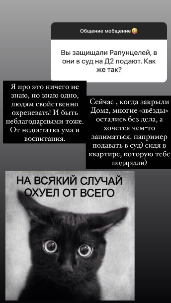 Бородина про семью Рапунцелей и суд