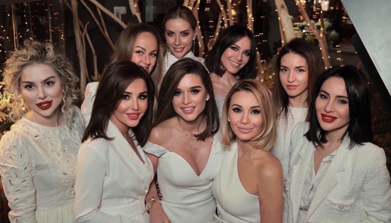 White party в честь дня рождения Ксении Бородиной